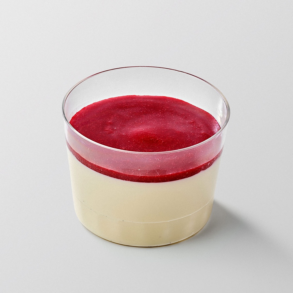 Panna Cotta met Framboos