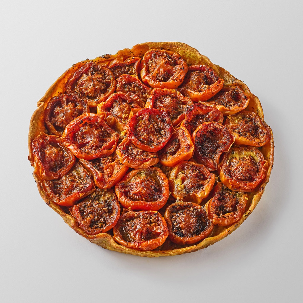 Tomate confite kefta