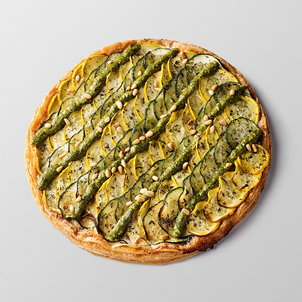 Fijne courgettetaart