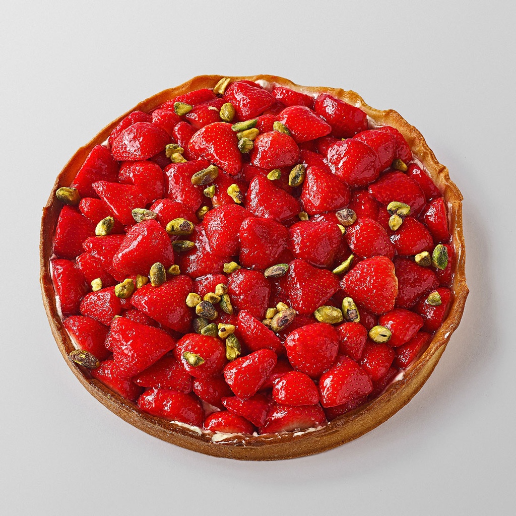 Croûte aux fraises