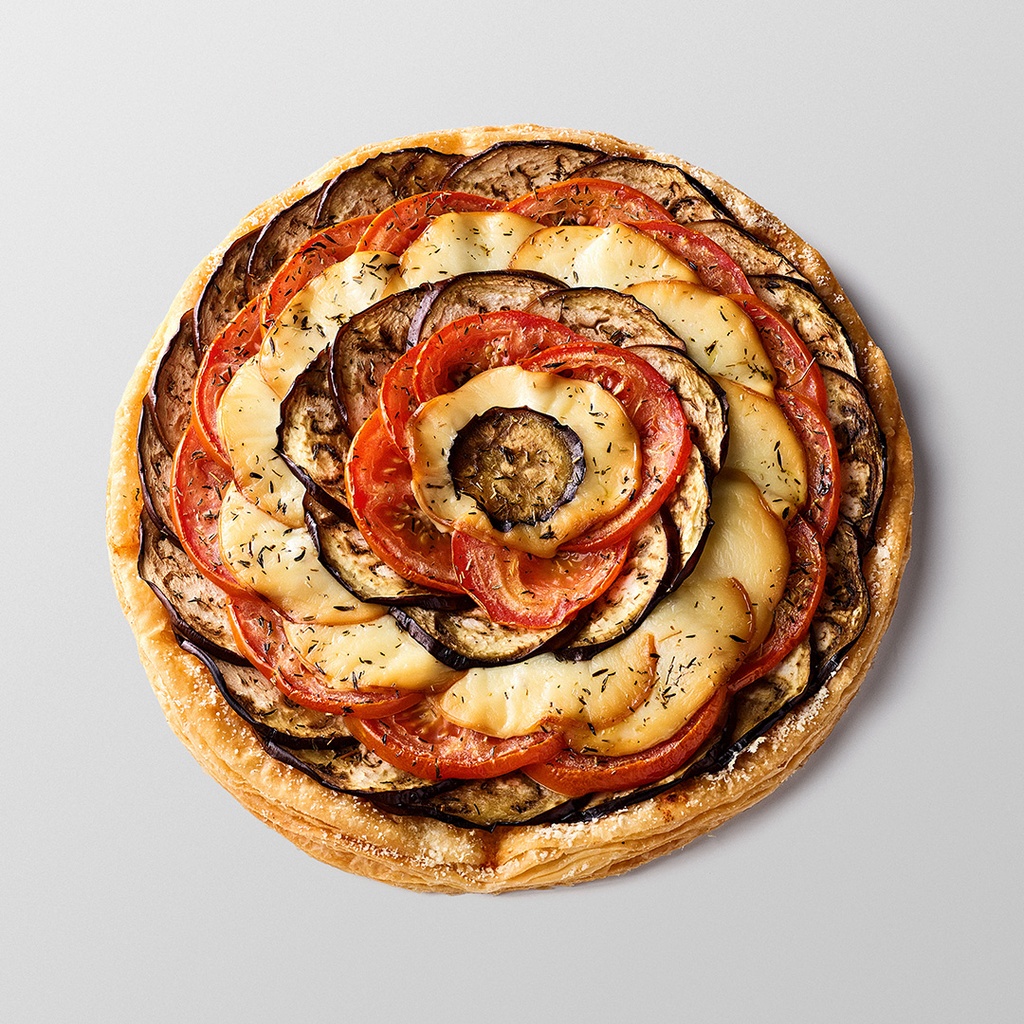 Tarte fine parmigiana