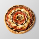 Tarte fine parmigiana