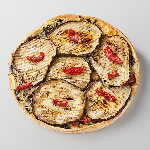 AUBERGINE TOMAAT BASILICUM