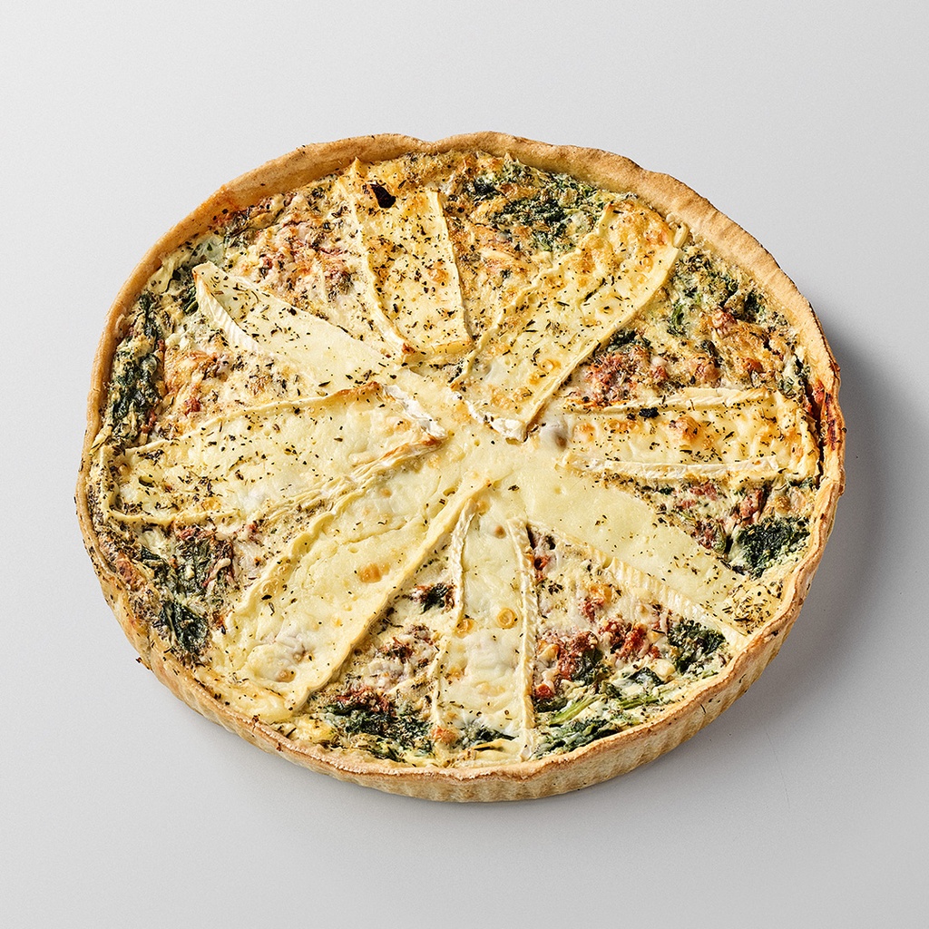 Brie spinazie