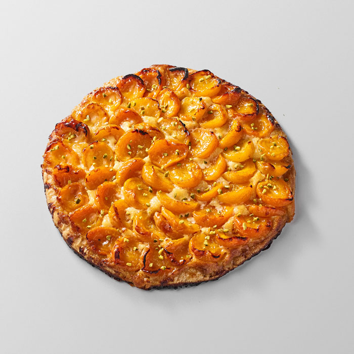Tarte fine aux abricots