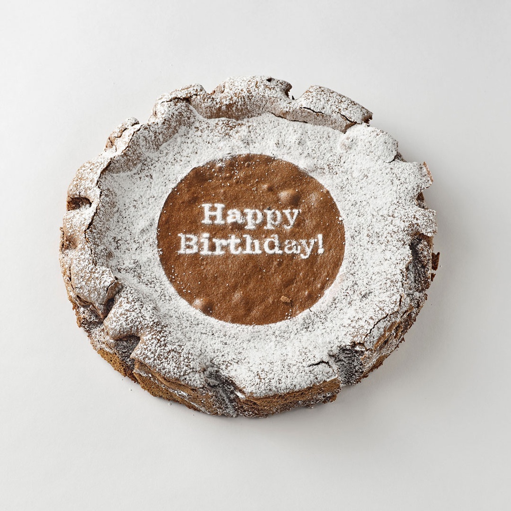 Moelleux chocolat Happy Birthday